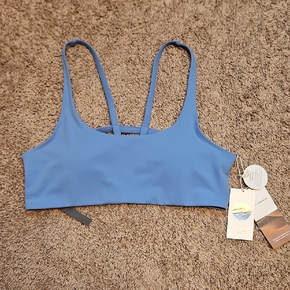 Vuori Yosemite Sports Bra - Isle Blue - Picture 3 of 10